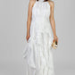 VESTIDO MAXI CON HOLANES