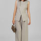 CONJUNTO ELEGANTE CON FLORES