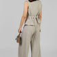 CONJUNTO ELEGANTE CON FLORES