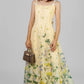VESTIDO MIDI ESTAMPADO MARIPOSAS
