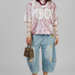 BLUSA ESTILO JERSEY LENTEJUELAS