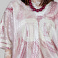 BLUSA ESTILO JERSEY LENTEJUELAS
