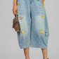 BERMUDA DENIM CON APLICACIONES