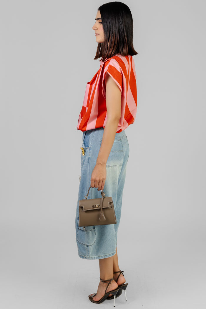 BLUSA RAYADA ESTILO CASUAL