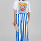 PANTALON RAYAS VERTICALES AZUL