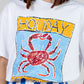 BLUSA BLANCA ESTAMPADA HOLIDAY