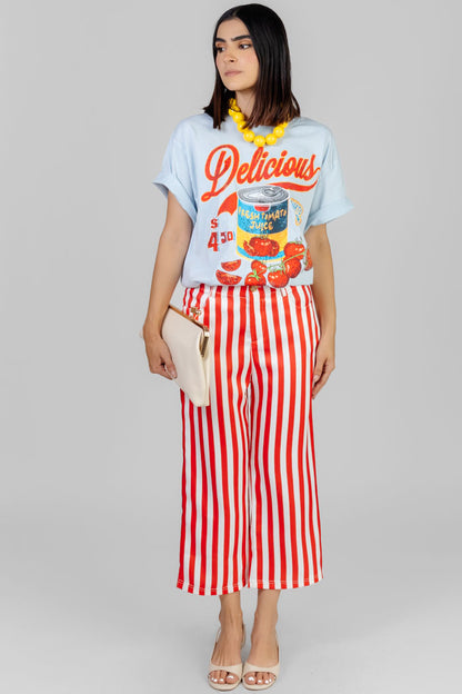 PANTALON RAYADO CULOTTE