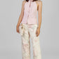 BLUSA CUELLO HALTER ROSA