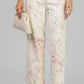 PANTALON ESTAMPADO FLORAL RECTO