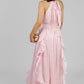 VESTIDO MAXI CON HOLANES