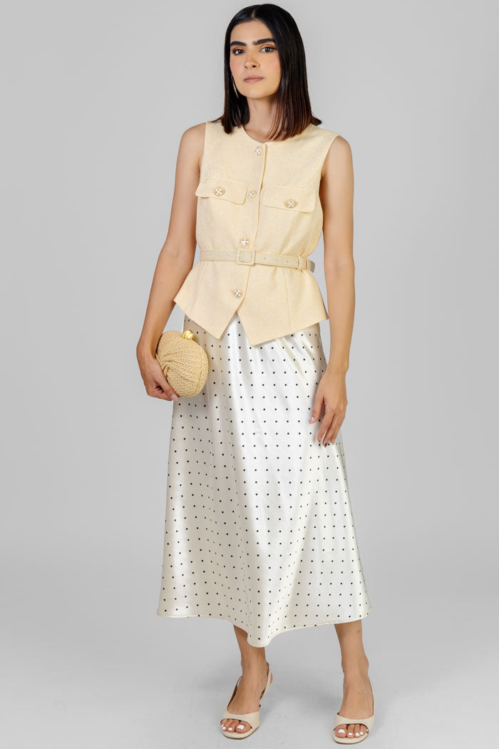 CONJUNTO ELEGANTE DOS PIEZAS