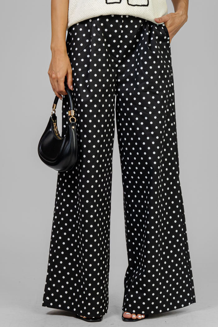 PANTALON ESTAMPADO LUNARES