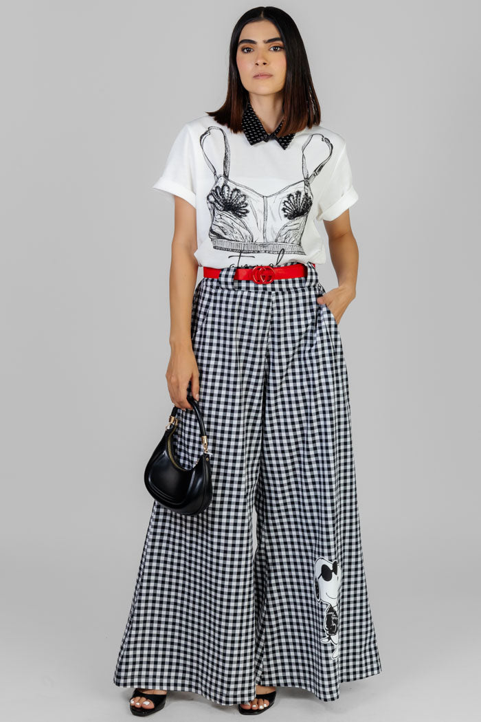 PANTALON CUADROS CARTOON