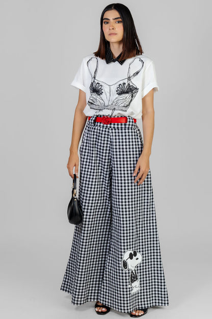 PANTALON CUADROS CARTOON