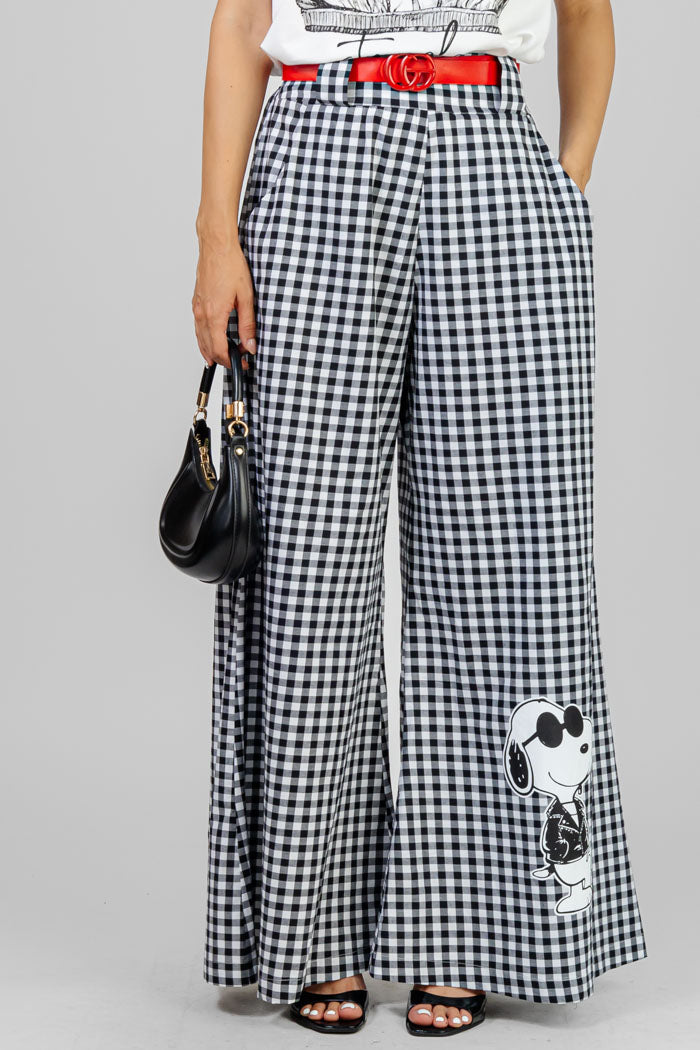PANTALON CUADROS CARTOON