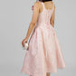 VESTIDO MIDI JACQUARD