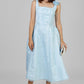 VESTIDO MIDI JACQUARD