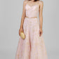 CONJUNTO BORDADO MIDI ROSA