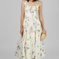 VESTIDO MIDI ROMANTICO FLORAL