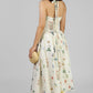 VESTIDO MIDI ROMANTICO FLORAL