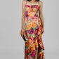 VESTIDO MIDI ESTAMPADO FLORAL