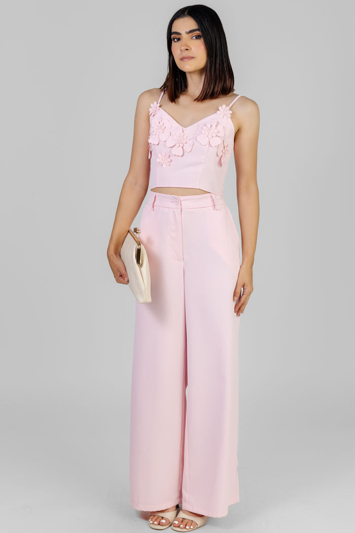 CONJUNTO FLORAL TIRANTES
