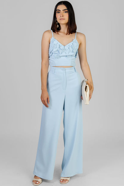 CONJUNTO FLORAL TIRANTES