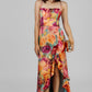 VESTIDO MIDI ESTAMPADO FLORAL