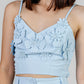 CONJUNTO FLORAL TIRANTES