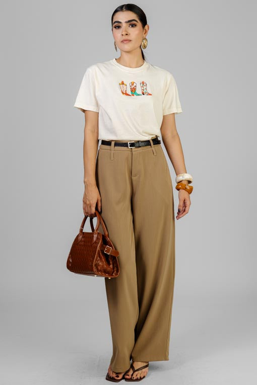 PLAYERA BOTAS COLORES