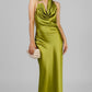 VESTIDO HALTER HEBILLA