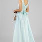 VESTIDO CAMPESINO AQUA