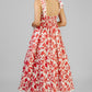 VESTIDO FLORES Y ESPIGA
