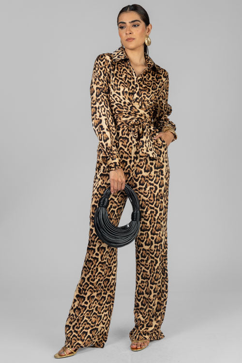 PALAZZO ANIMAL PRINT