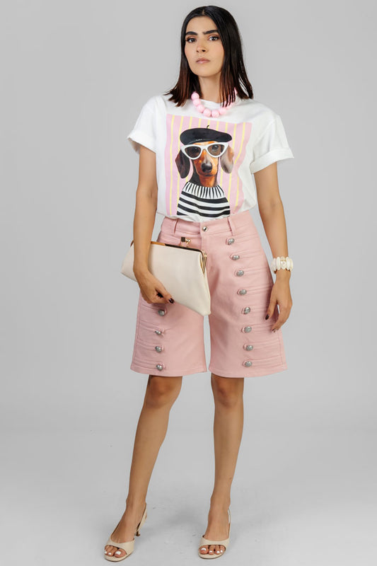 BLUSA ESTAMPADA PARISINA DOGGY