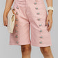 BERMUDA ROSA ESTILO MILITAR