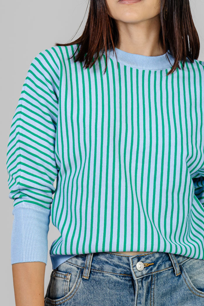 BLUSA A RAYAS CASUAL