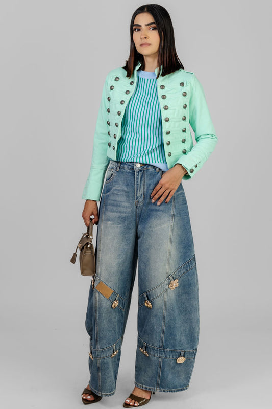 CHAQUETA ESTILO MILITAR