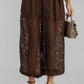 PANTALON ENCAJE CHOCOLATE