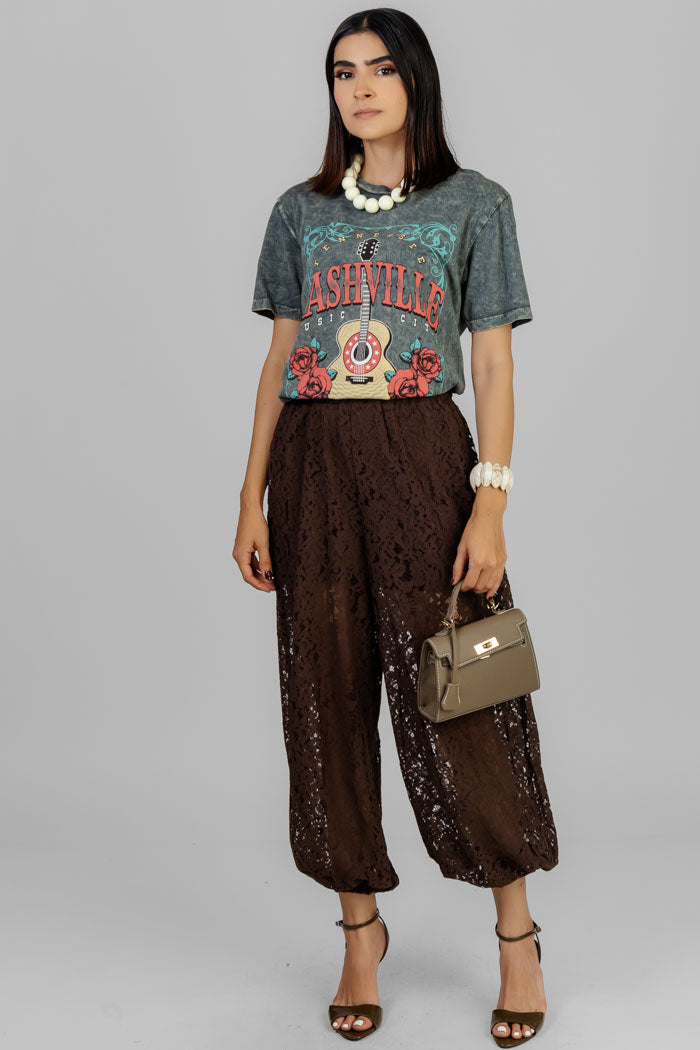 PLAYERA ESTAMPADO NASHVILLE VINTAGE