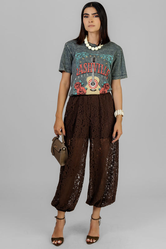 PLAYERA ESTAMPADO NASHVILLE VINTAGE