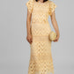 VESTIDO MIDI EN ENCAJE