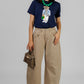 PANTALON BEIGE WIDE LEG