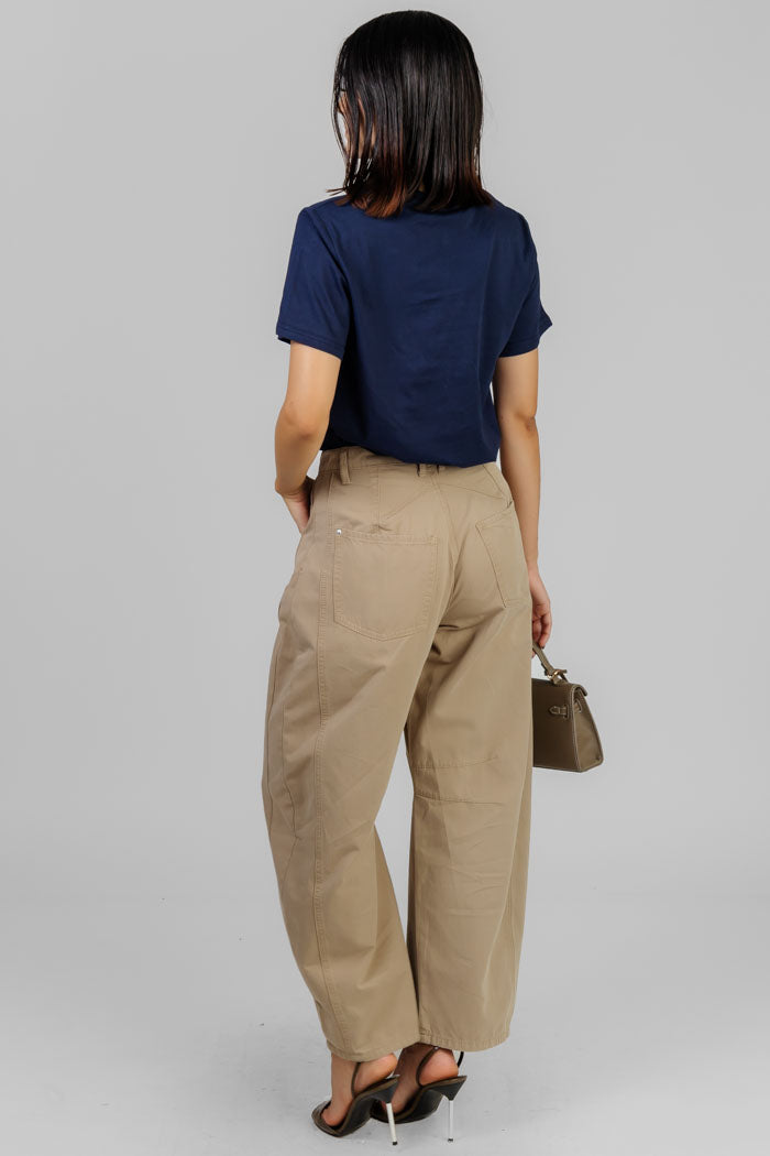 PANTALON BEIGE WIDE LEG