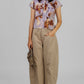 BLUSA FLORAL CON LAZO