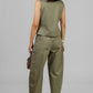 CONJUNTO MILITAR VERDE OLIVA