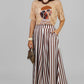 PANTALON STRIPES PALAZZO