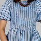 BLUSA PEPLUM ESTAMPADO RAYAS