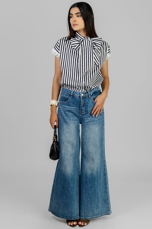 PANTALON WIDE LEG CLASSIC