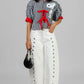 BLUSA CUADROS CON LAZOS